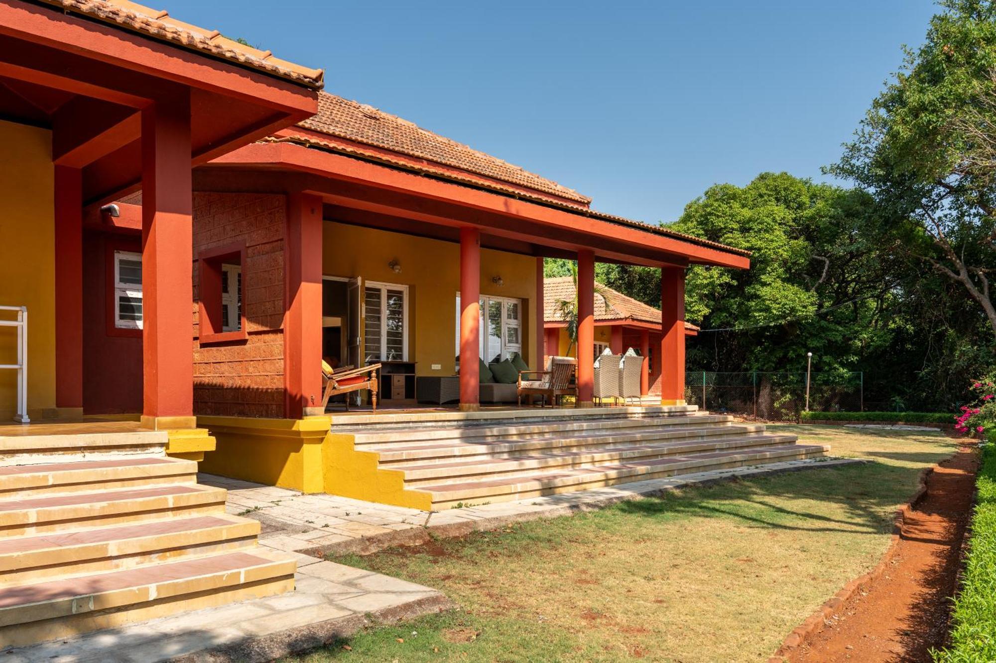 Saffronstays Garnet House Mahabaleshwar Bagian luar foto